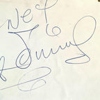 WALT DISNEY * Beckett BAS * Huge 7.5” ASPCA Autograph Envelope Signed Signature
