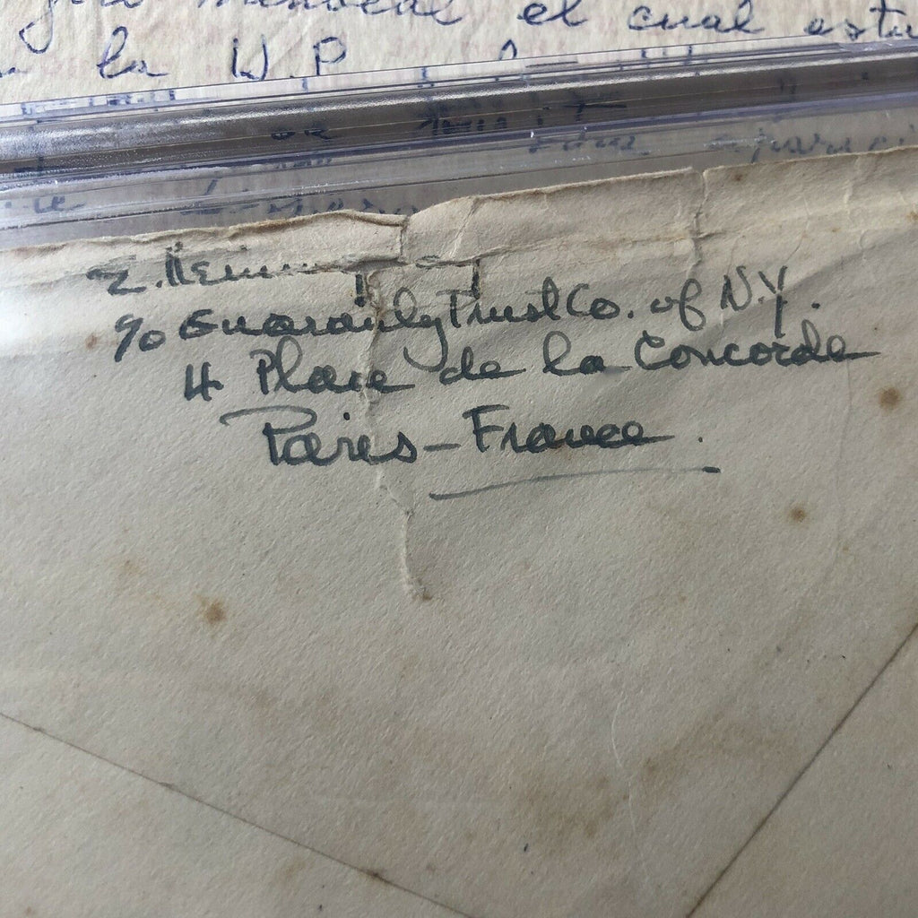 ERNEST HEMINGWAY * Beckett BAS * Autograph Envelope Signed & Personal Papers