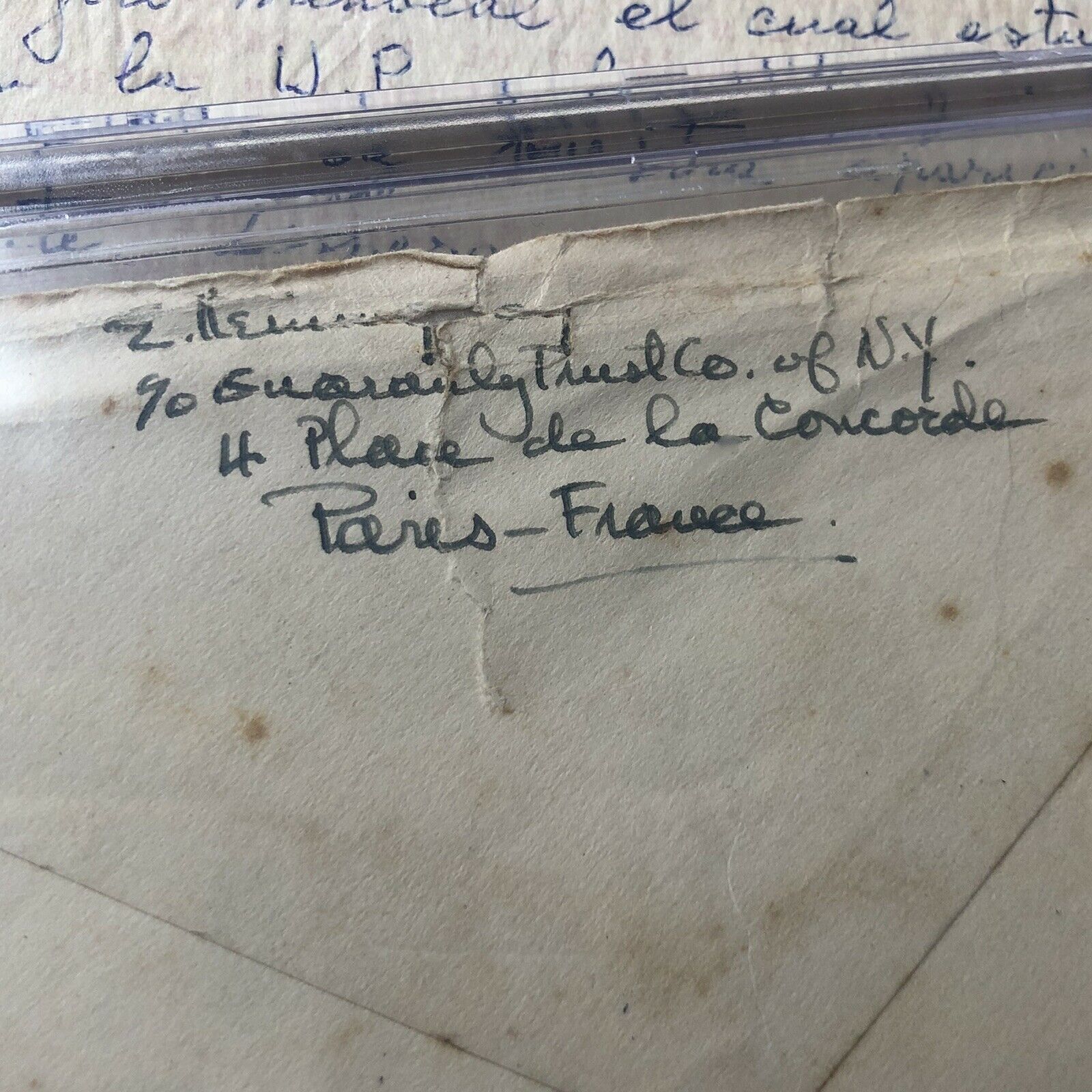 ERNEST HEMINGWAY * Beckett BAS * Autograph Envelope Signed & Personal Papers
