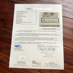 CLARA BARTON * JSA LOA * Red Cross Founder Mounted Autograph Cut Signed