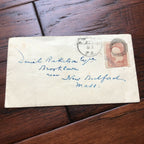 CHARLES DICKENS * JSA LOA * Handwritten Addressed Envelope * No Autograph Signed