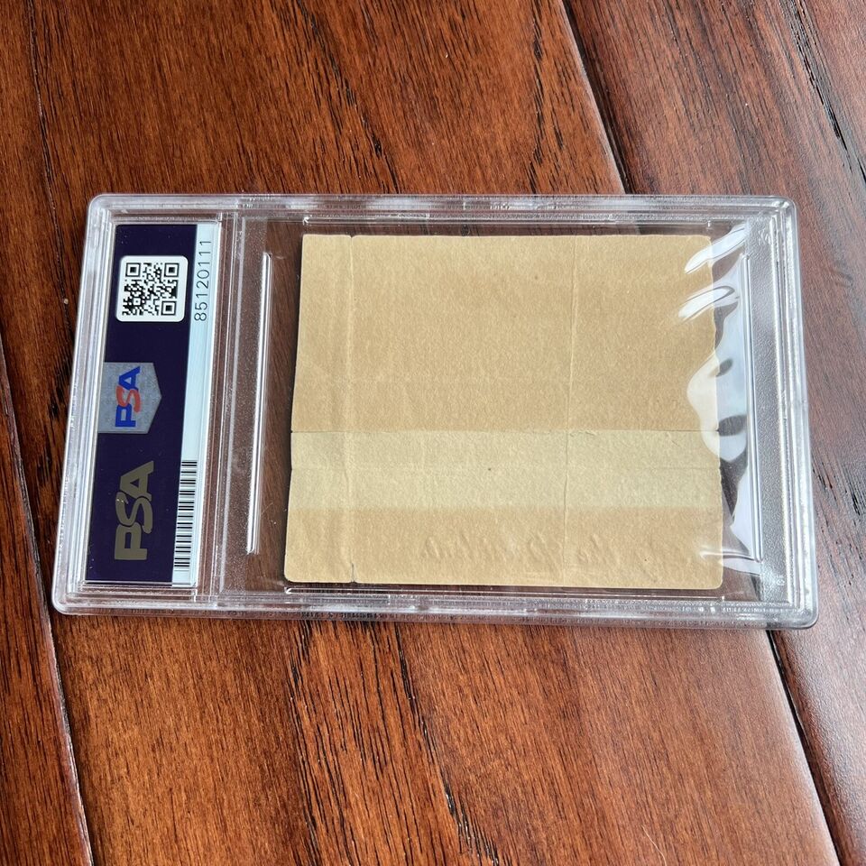 JOHN ADAMS * PSA/DNA * Cut Autograph Signed As President * Slab Signature