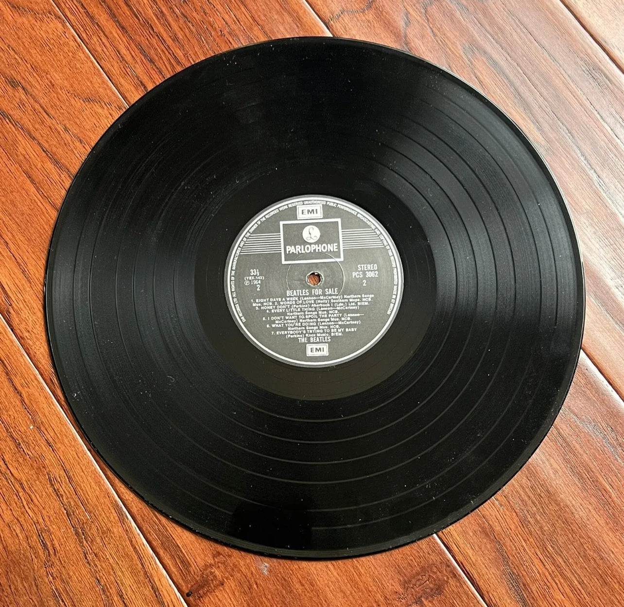 PAUL McCARTNEY * Beckett Autograph BEATLES FOR SALE LP Album Signed * Perry Cox