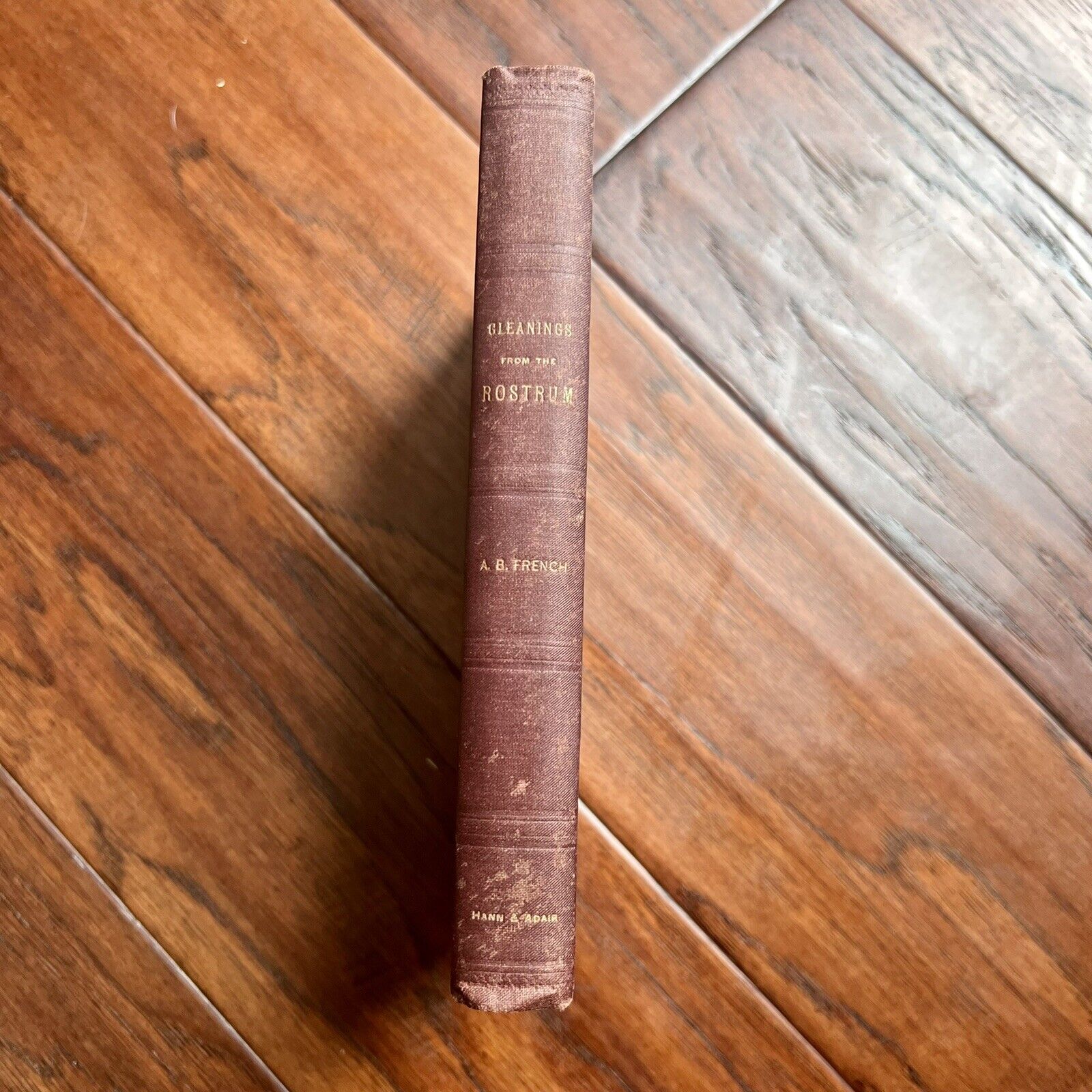 HARRY HOUDINI * JSA LOA * AUTOGRAPH Spiritualism Book "Gleanings" Signed