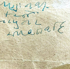 MAHATMA GANDHI * JSA * Autograph Handwritten Letter Signed Peace Negotiations