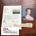 ABIGAIL ADAMS * JSA LOA * Partial Autograph Letter Signed * To John Quincy Adams