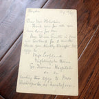 FLORENCE NIGHTINGALE * BAS Beckett * Signed Handwritten Letter Autograph * Nurse
