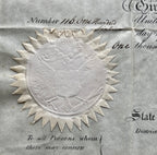 JAMES MONROE & JOHN QUINCY ADAMS * Beckett BAS * AUTOGRAPH Ships Passport SIGNED