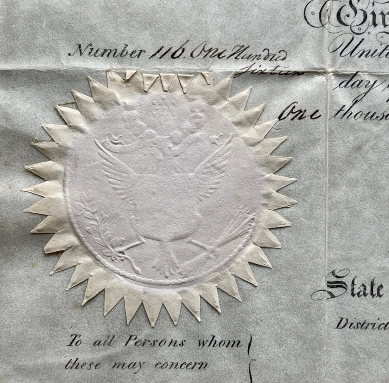JAMES MONROE & JOHN QUINCY ADAMS * Beckett BAS * AUTOGRAPH Ships Passport SIGNED