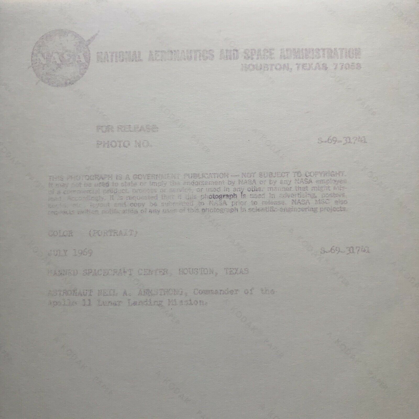 NEIL ARMSTRONG * Zarelli LOA * Autograph Red Number WSS Litho * Apollo 11 Signed
