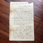 JOHN HANCOCK * JSA * Handwritten Draft Reinforcing Troops * No Autograph Signed