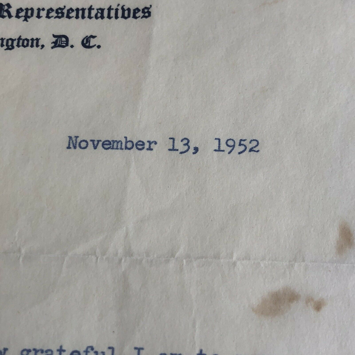 JOHN F. KENNEDY * JSA LOA * Twice 2x Signed Letter With Handwritten Postscript