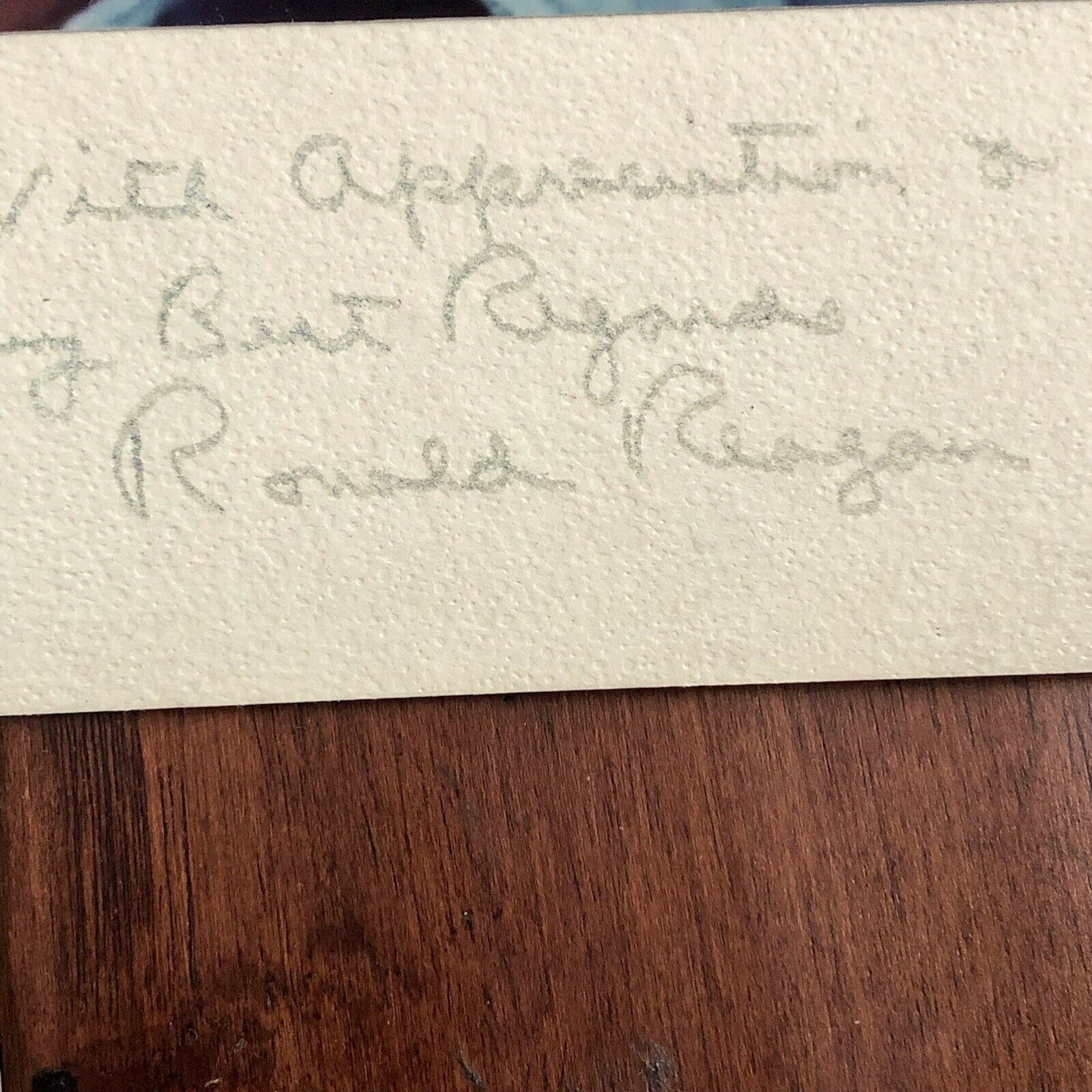 Ronald Reagan * JSA LOA * Autograph Iconic Cowboy Hat Ranch Photo Signed *