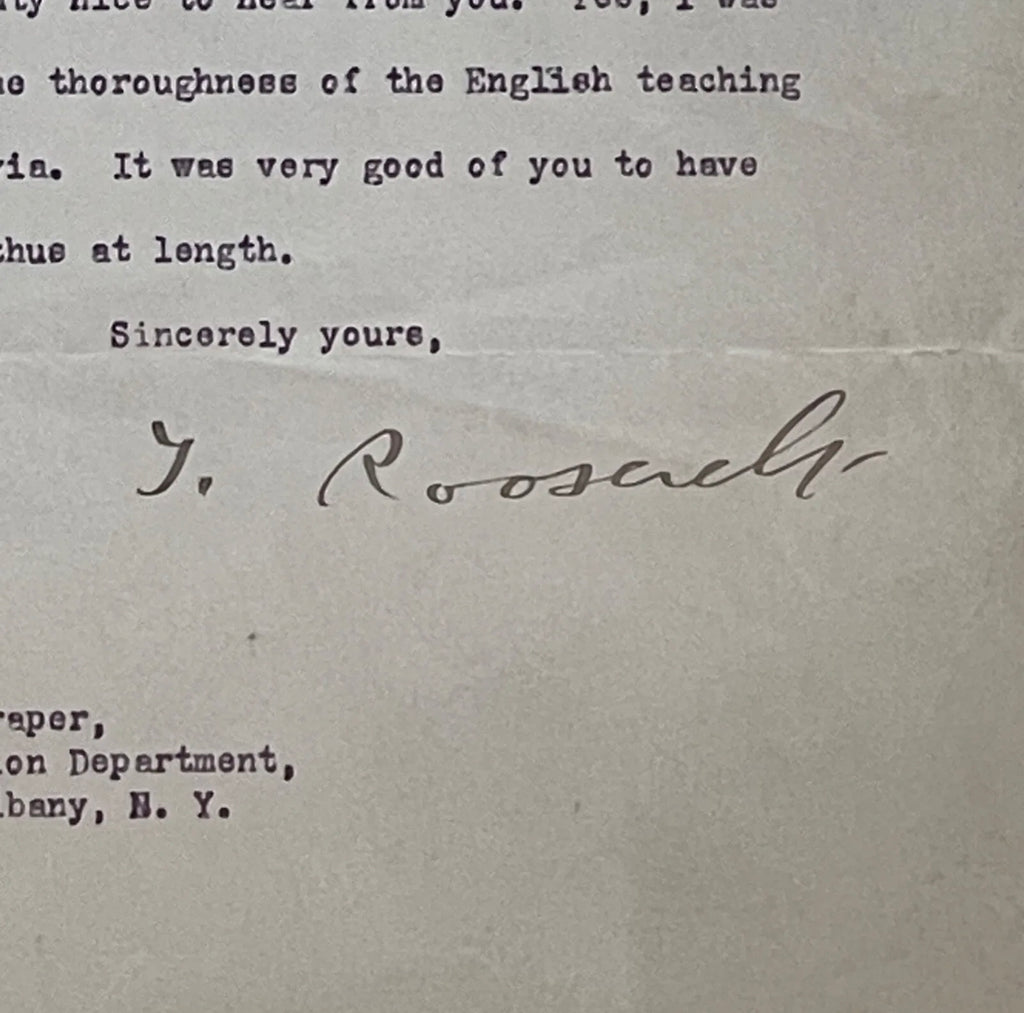THEODORE ROOSEVELT * PSA/DNA Slabbed * OUTLOOK Autograph Letter Signed