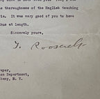 THEODORE ROOSEVELT * PSA/DNA Slabbed * OUTLOOK Autograph Letter Signed