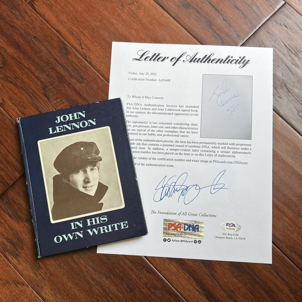 JOHN LENNON * PSA/DNA * Signed Book In His Own Write Autograph Beatles