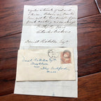 CHARLES DICKENS * JSA LOA * Handwritten Addressed Envelope * No Autograph Signed