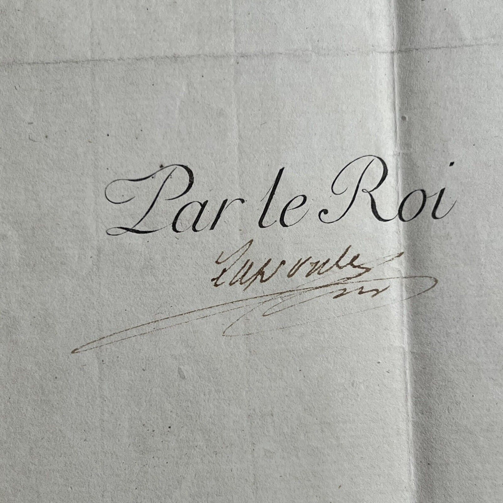 LOUIS XVI * JSA LOA * Beheaded King Signed Excessive Spending Document Autograph