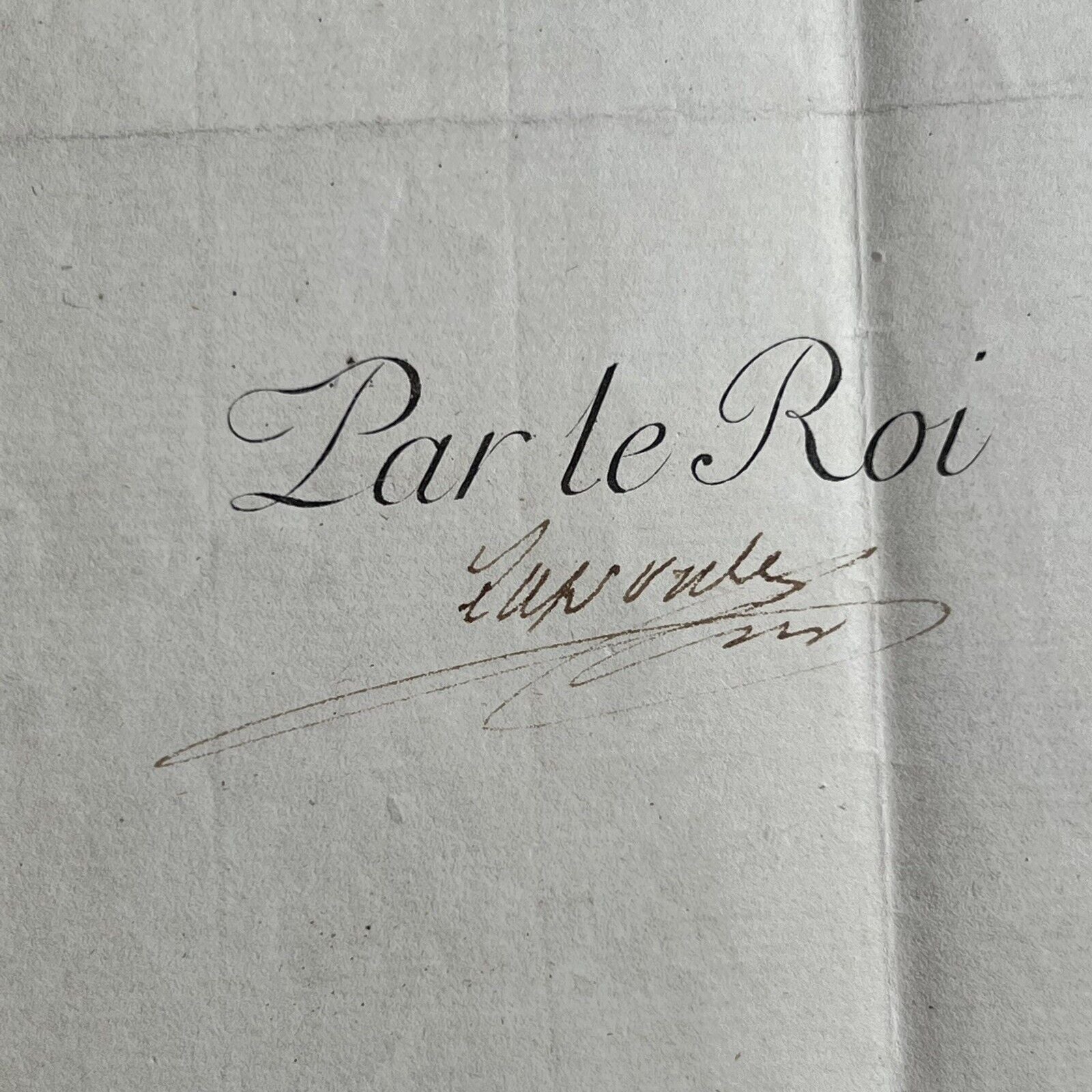 LOUIS XVI * JSA LOA * Beheaded King Signed Excessive Spending Document Autograph