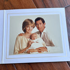 PRINCESS DIANA and KING CHARLES III * JSA * Signed 1982 Christmas Card Autograph