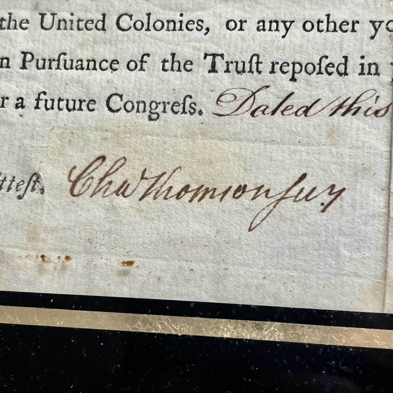 JOHN HANCOCK * Signed 1776 Appointment of Lexington Concord Soldier Autograph