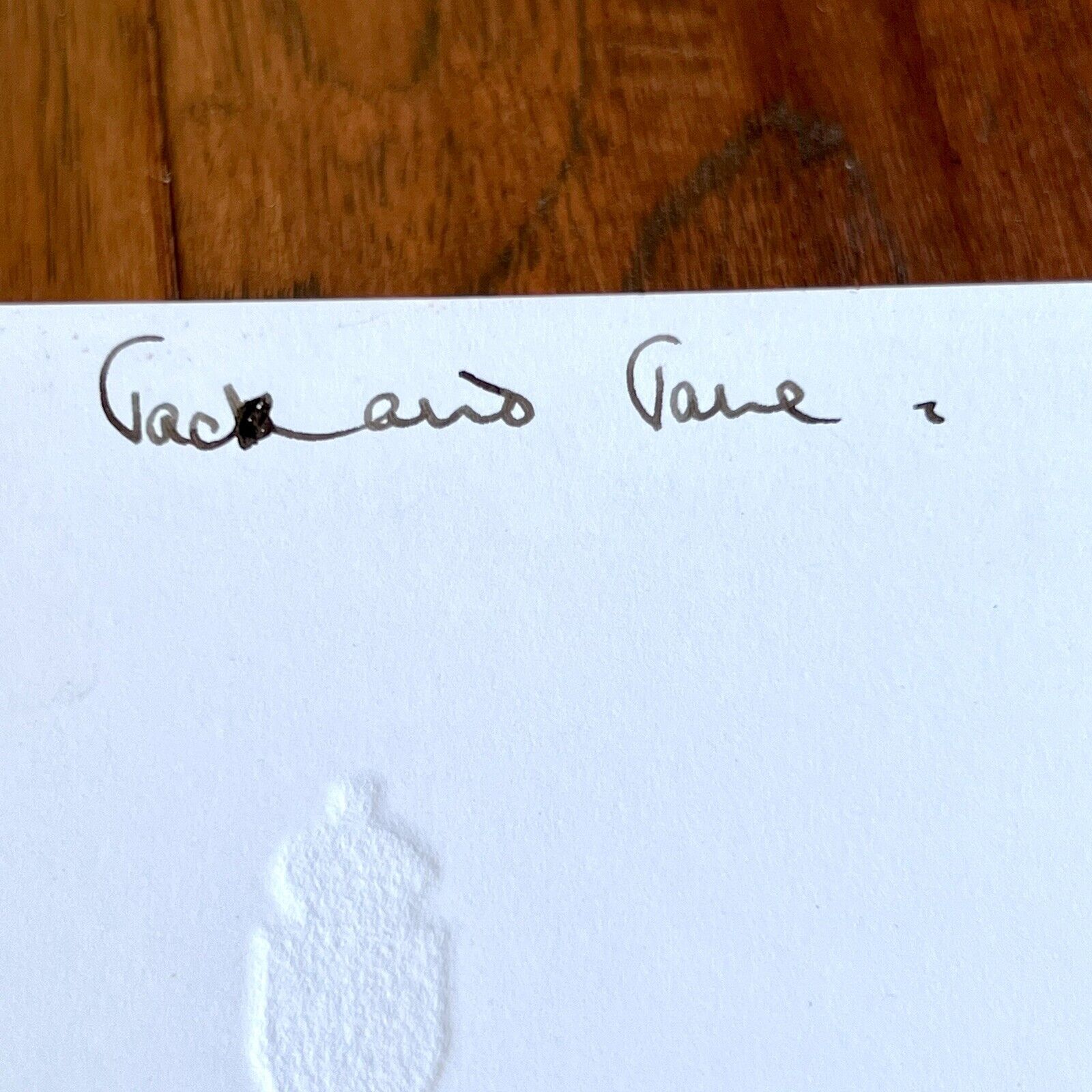 PRINCESS DIANA and KING CHARLES III * JSA * Signed 1982 Christmas Card Autograph
