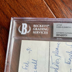 QUEEN ELIZABETH II * BAS * Hand Written AUTOGRAPH Buckingham Palace Note SIGNED