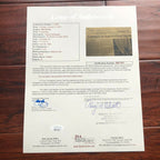 BILL CLINTON * JSA LOA * AUTOGRAPH Newspaper SIGNED re: Harvesting Contributions
