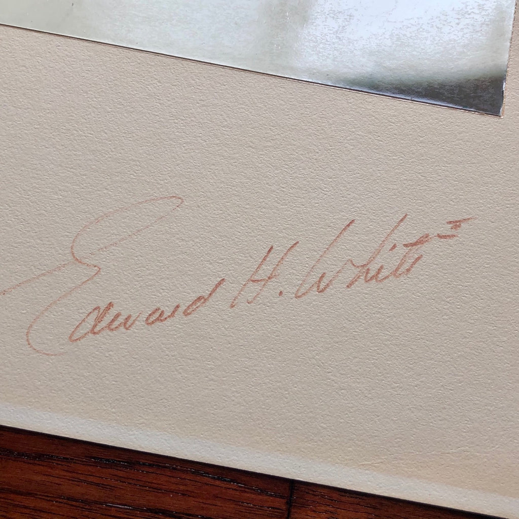 EDWARD H WHITE * JSA * Gemini IV Space Walk AUTOGRAPH Photo SIGNED * McDIVITT