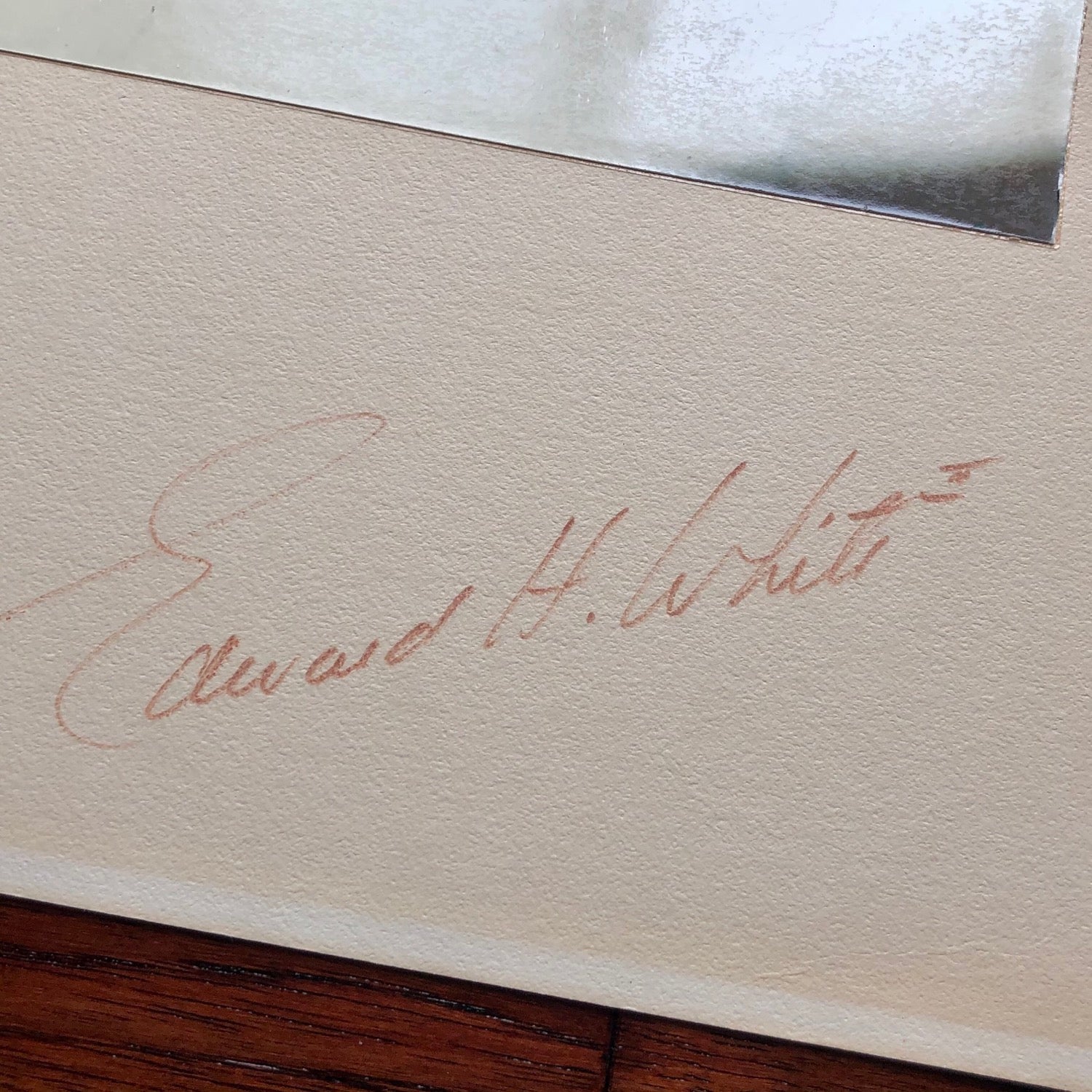 EDWARD H WHITE * JSA * Gemini IV Space Walk AUTOGRAPH Photo SIGNED * McDIVITT