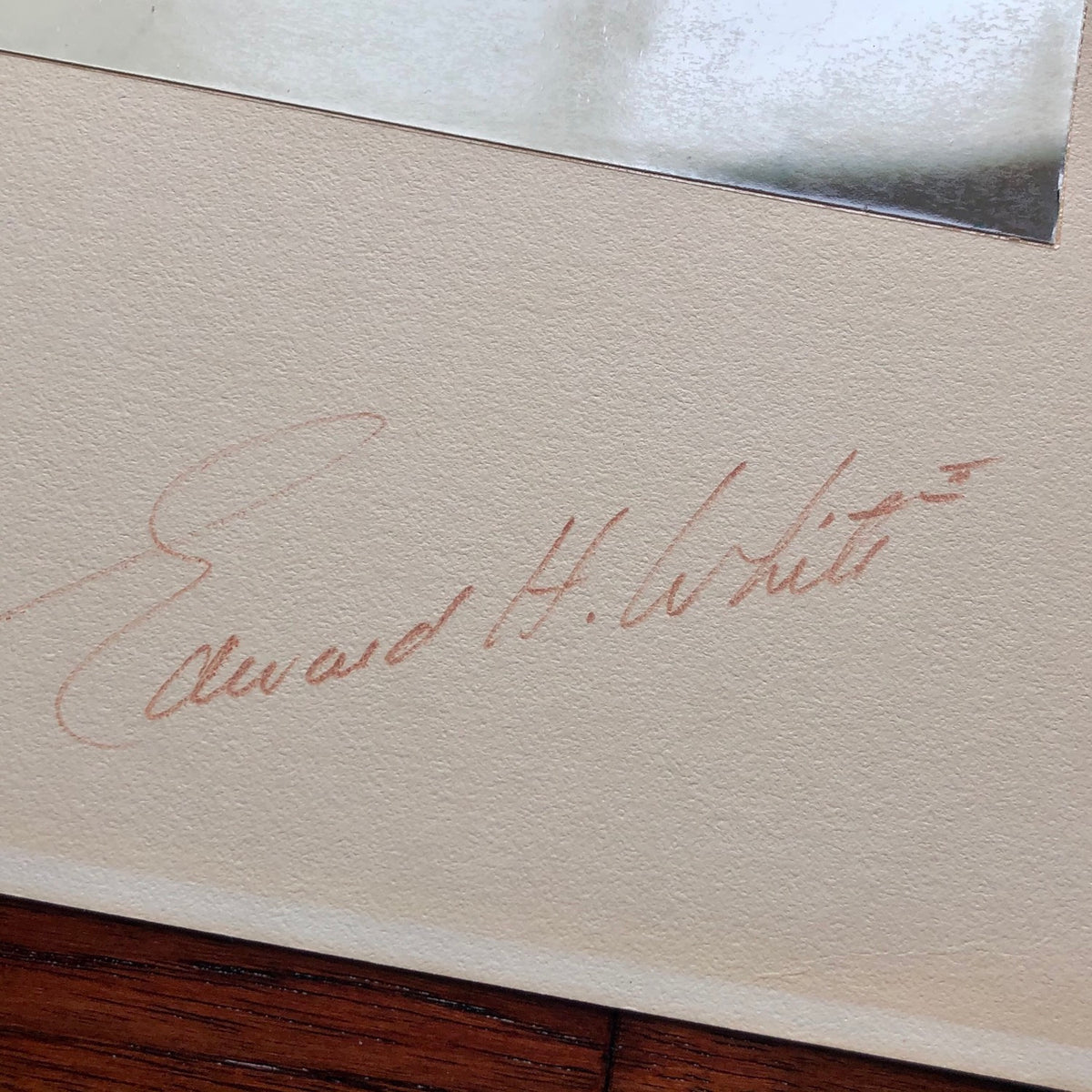 EDWARD H WHITE * JSA * Gemini IV Space Walk AUTOGRAPH Photo SIGNED * McDIVITT