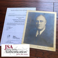 FRANKLIN D. ROOSEVELT * JSA LOA * Autograph Hand Signed Photo * President