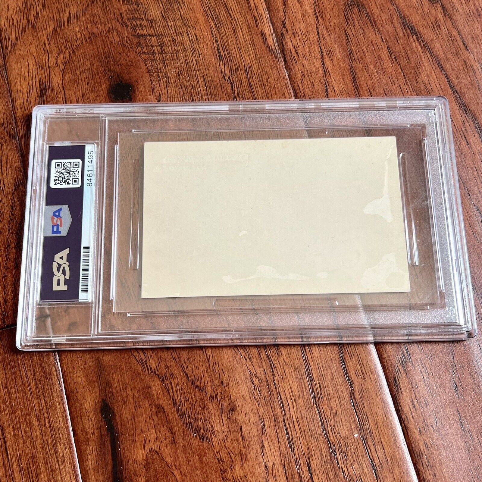 WILLIAM MCKINLEY * PSA/DNA Slab * Signed White House Card Autograph Signature