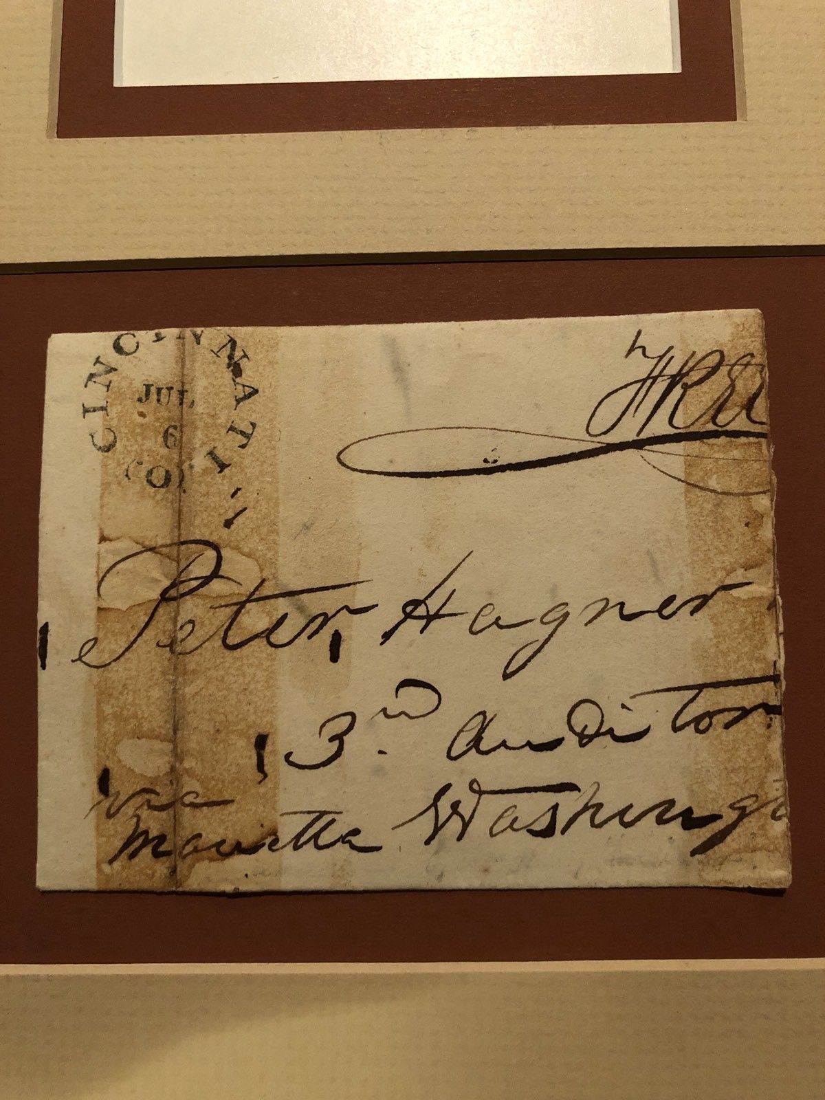 WILLIAM HENRY HARRISON * PSA/DNA Handwritten Panel * No Frank Autograph Signed