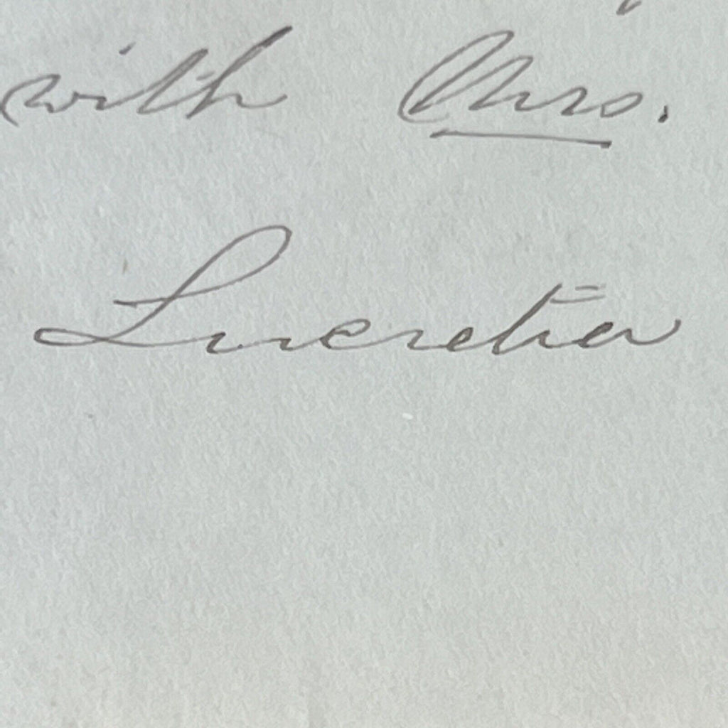JAMES A. GARFIELD & LUCRETIA GARFIELD * PSA/DNA * Dual AUTOGRAPH Envelope SIGNED