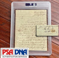 ALEXANDER HAMILTON * PSA * Letter Signed Settling Revolutionary War Veterans Pensions