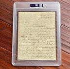 ALEXANDER HAMILTON * PSA * Letter Signed Settling Revolutionary War Veterans Pensions