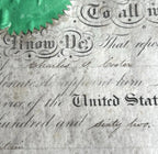 ABRAHAM LINCOLN * PSA * Signed Appointment for GETTYSBURG HERO Autograph 1863