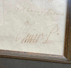 OLIVER CROMWELL * PSA * 1654 LETTER SIGNED AS LORD PROTECTOR AUTOGRAPH