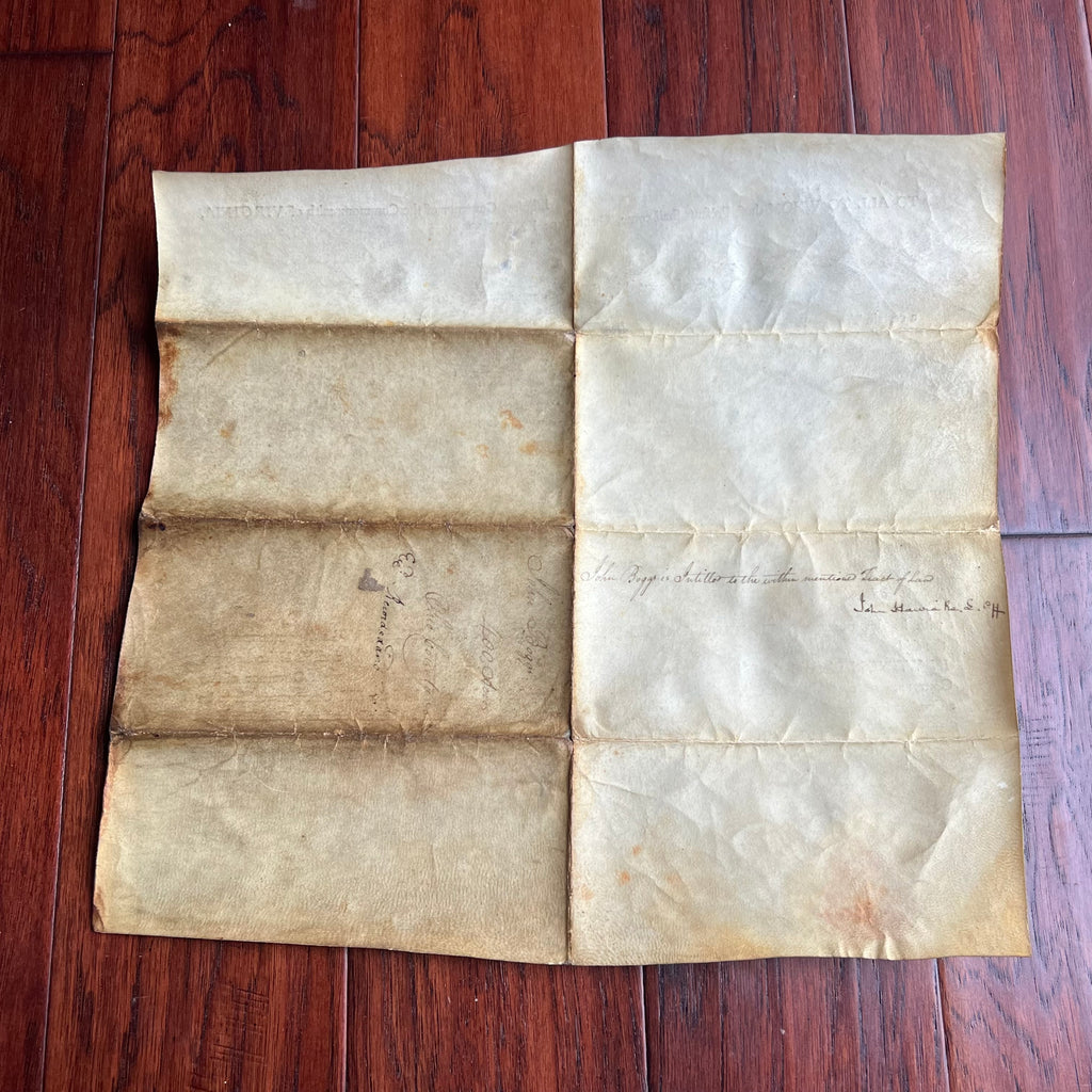 PATRICK HENRY * PSA * 1786 Signed Virginia Land Grant Document Autograph