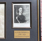 OLIVER CROMWELL * PSA * 1654 LETTER SIGNED AS LORD PROTECTOR AUTOGRAPH