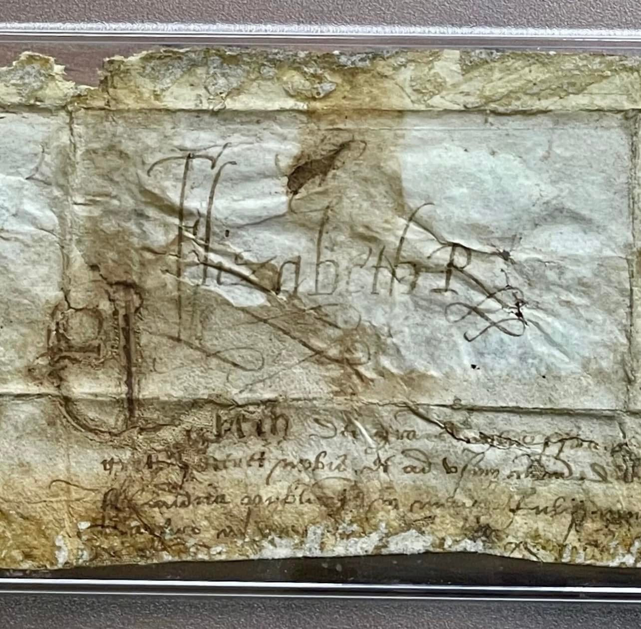 Queen Elizabeth I * PSA * Cut Signature Circa 1588 Autograph