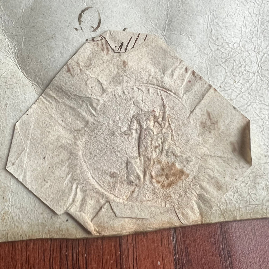 PATRICK HENRY * PSA * 1786 Signed Virginia Land Grant Document Autograph