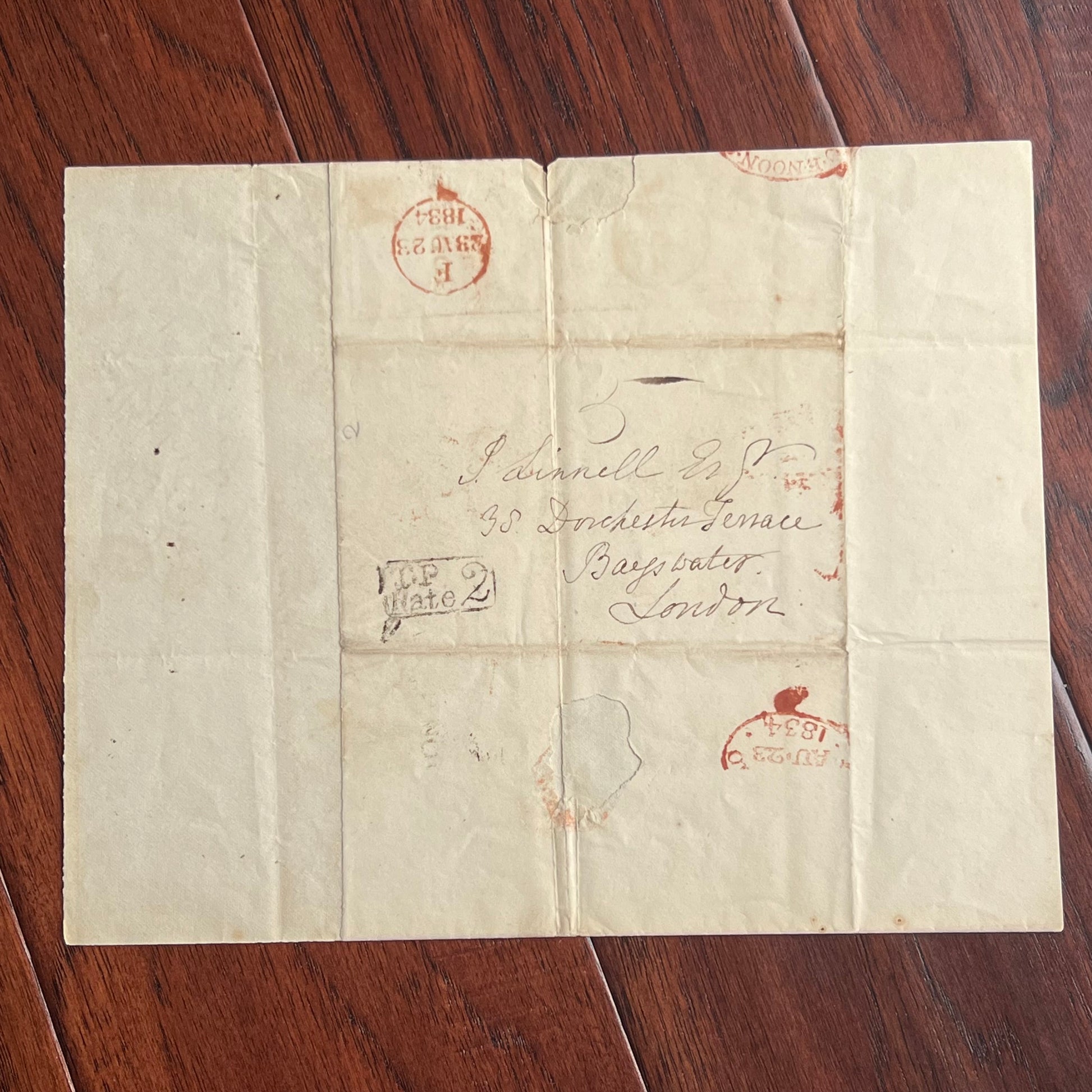 THOMAS ROBERT MALTHUS * BECKETT * HANDWRITTEN AUTOGRAPH LETTER SIGNED ECONOMIST