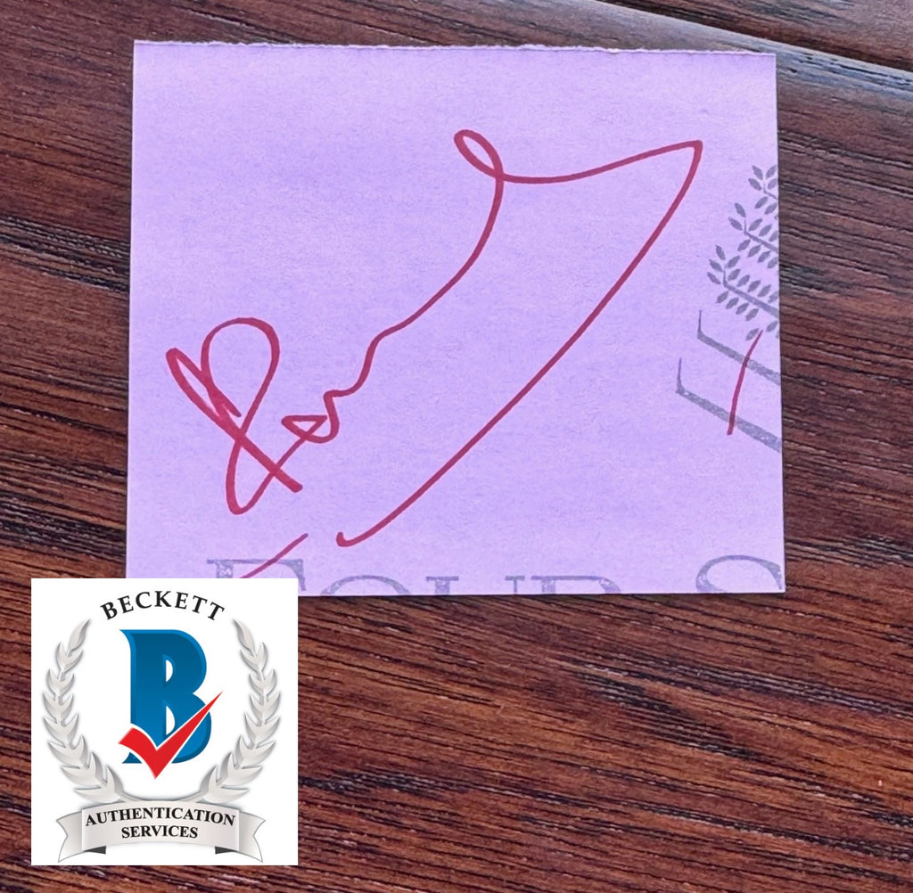 PAUL McCARTNEY * BAS * Autograph Cut Signature Signed * BEATLES * Perry Cox