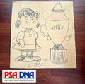 CHARLES SCHULZ * PSA * Massive Signed 30” x 32” Sketch of Lucy