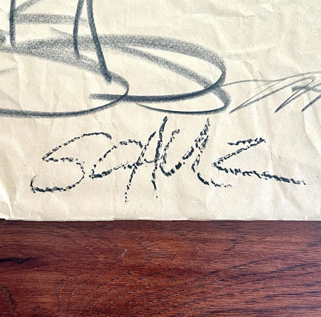 CHARLES SCHULZ * PSA * Massive Signed 30” x 32” Sketch of Lucy