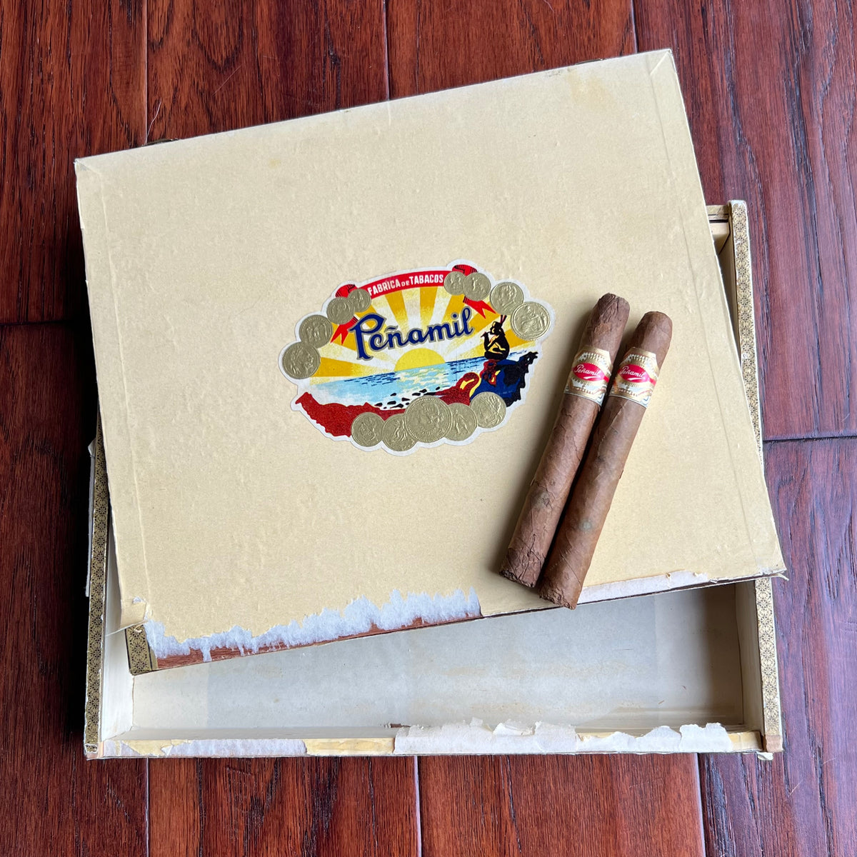 Winston Churchill’s Personally Owned Peñamil Cigars & Cigar Box — From the Family of His Caregivers, Johanna & Ivan Sheppard