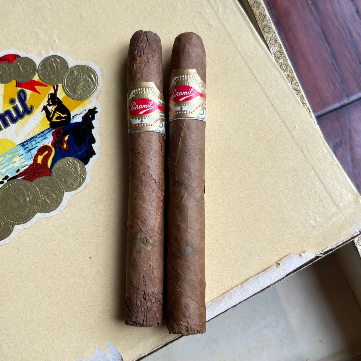 Winston Churchill’s Personally Owned Peñamil Cigars & Cigar Box — From the Family of His Caregivers, Johanna & Ivan Sheppard