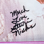 STEVIE NICKS * JSA * Autograph FLEETWOOD MAC Schlitz Beer Poster SIGNED * Tusk